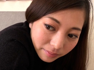 Close up with japanese getting mouth jizzed